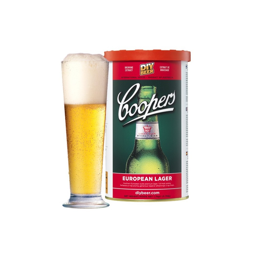 COOPERS - EUROPEAN LAGER - Hacer Cerveza
